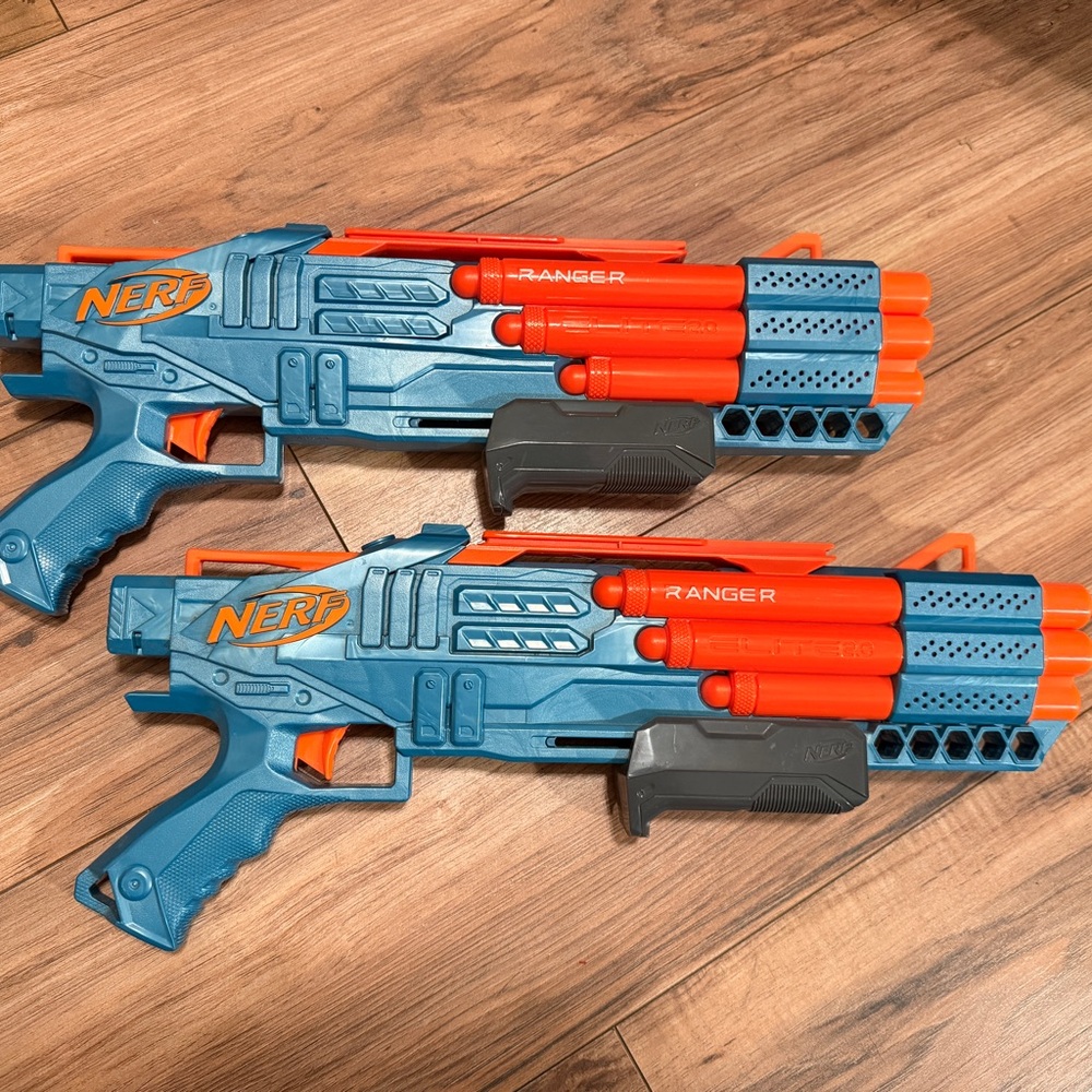 Nerf Ranger Dual Blaster Set - Blue and Orange